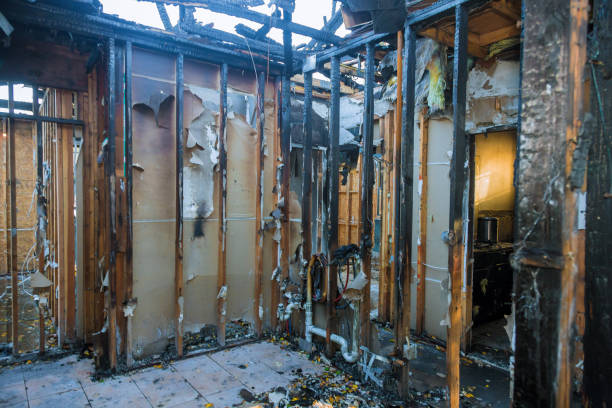 Professional Fire Damage Removal technician working in Avondale Estates, GA